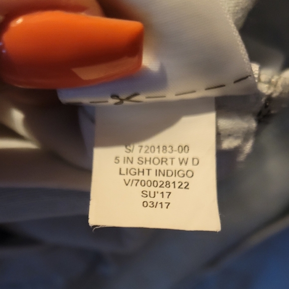 GAP Light Blue Jean Shorts - Picture 6 of 6